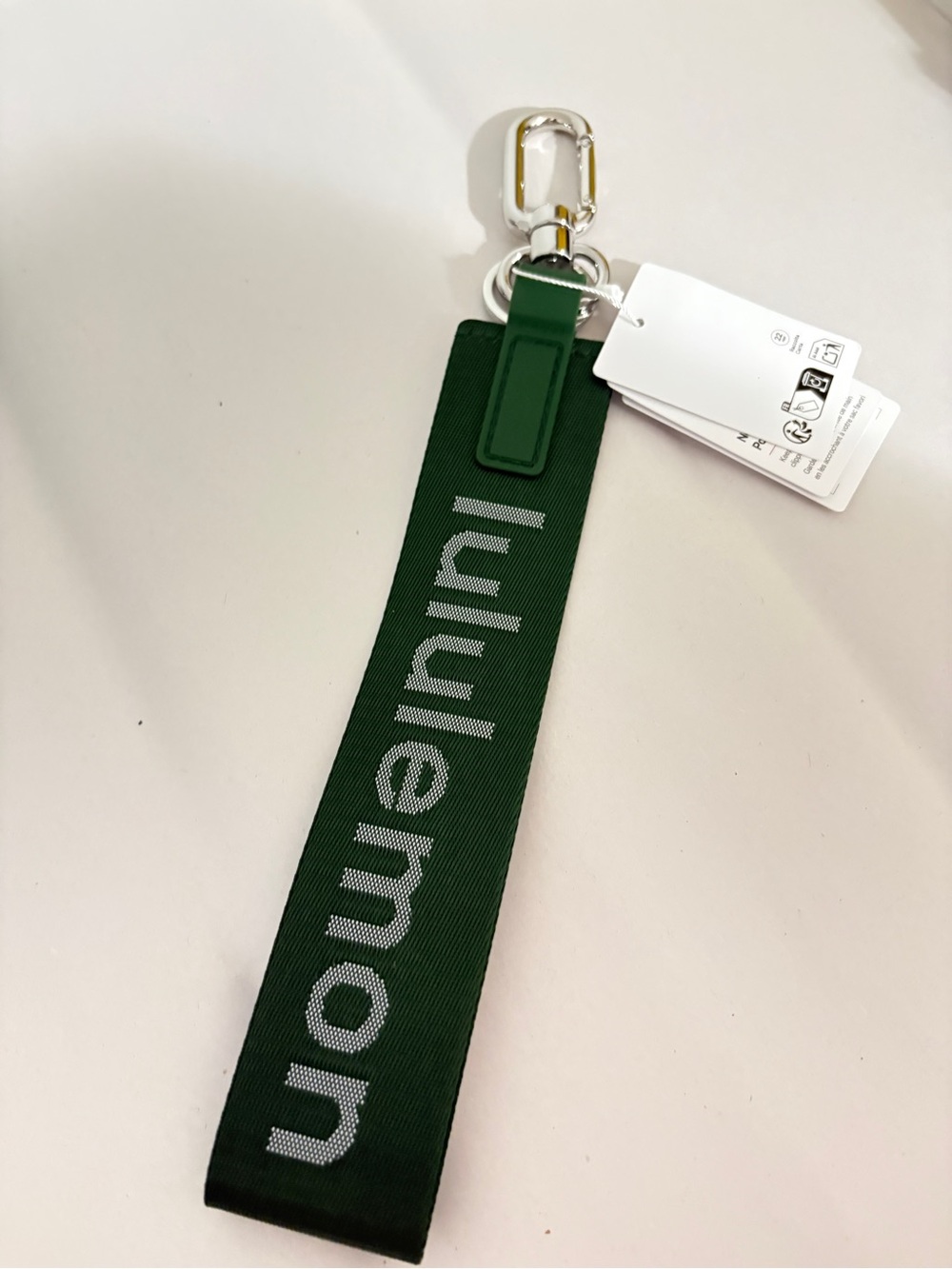 Lululemon Never Lost Keychain | Forest Green | NWT
